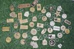 Customise MDF Board Key Ring Minimum Order 100 pis