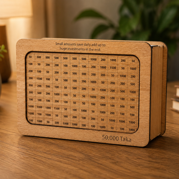 Money savings box 50000 taka